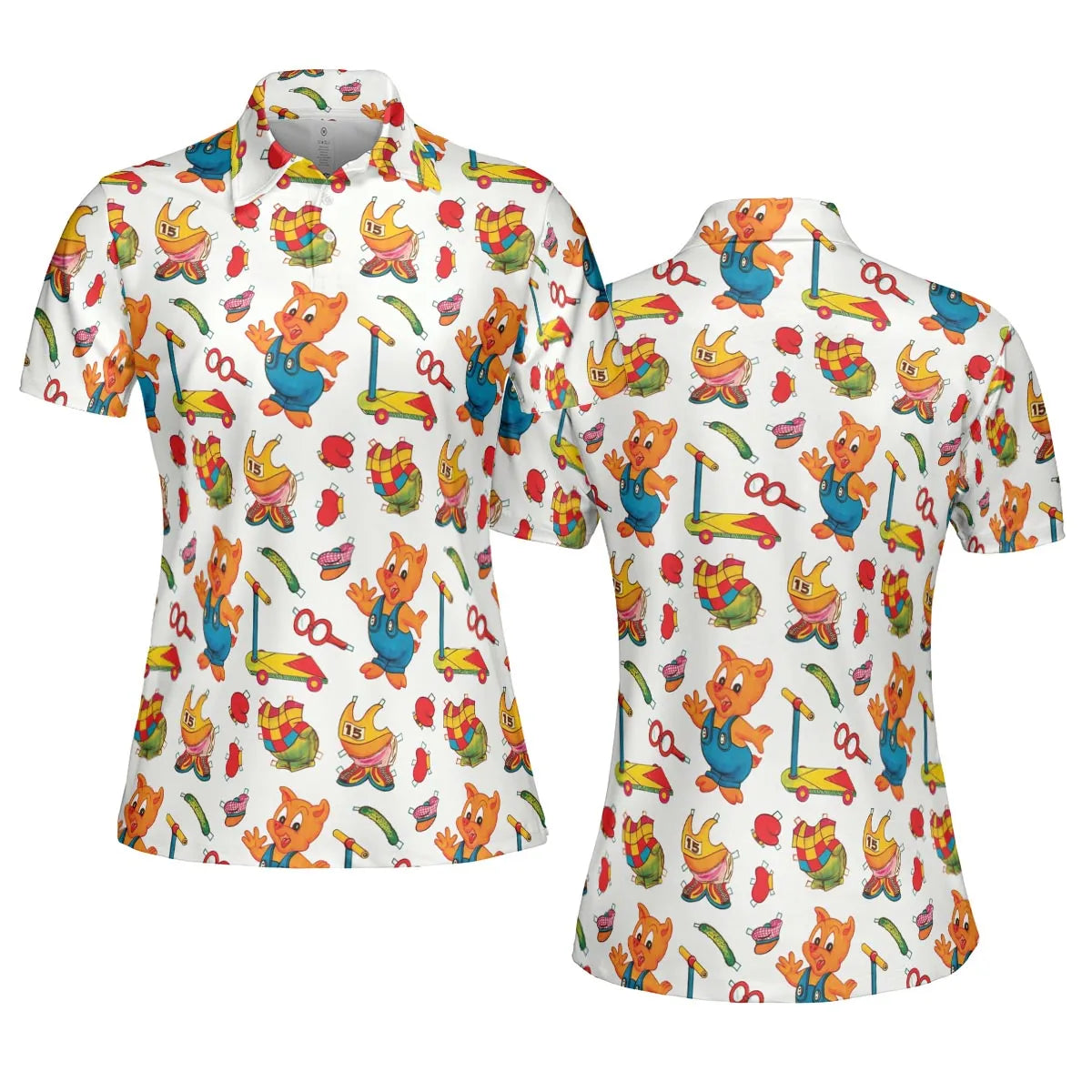 AOP Men/Women Polo Shirt - TT1ZKGNP