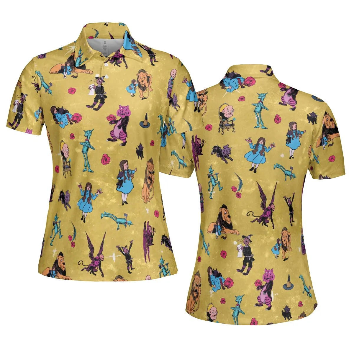 AOP Men/Women Polo Shirt - 136RPUVQ