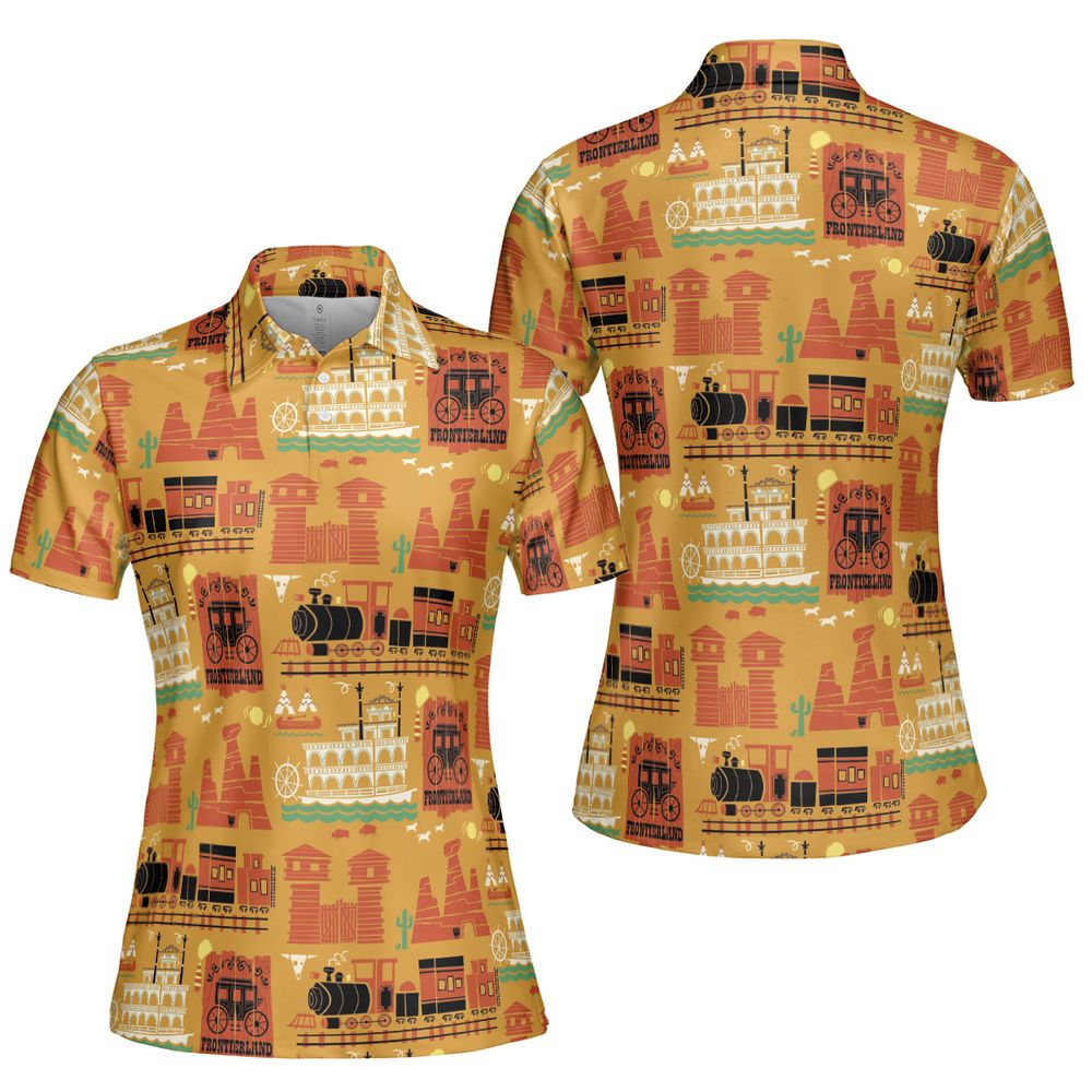 AOP Men/Women Polo Shirt - MJAH9H2E -  - 5