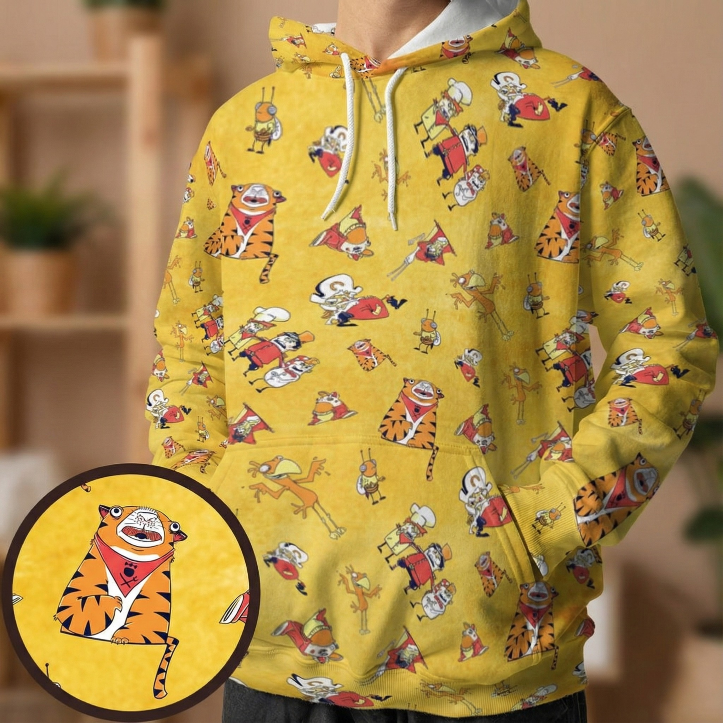 All-over Print Hoodie - LJ9BE68N