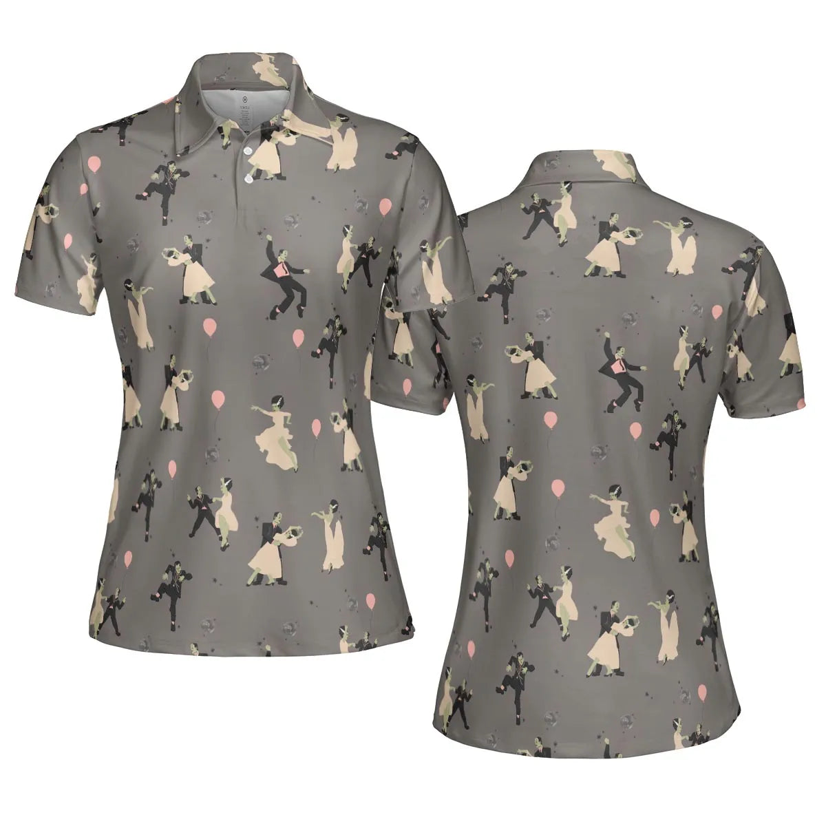 AOP Men/Women Polo Shirt - UVPBL3CH