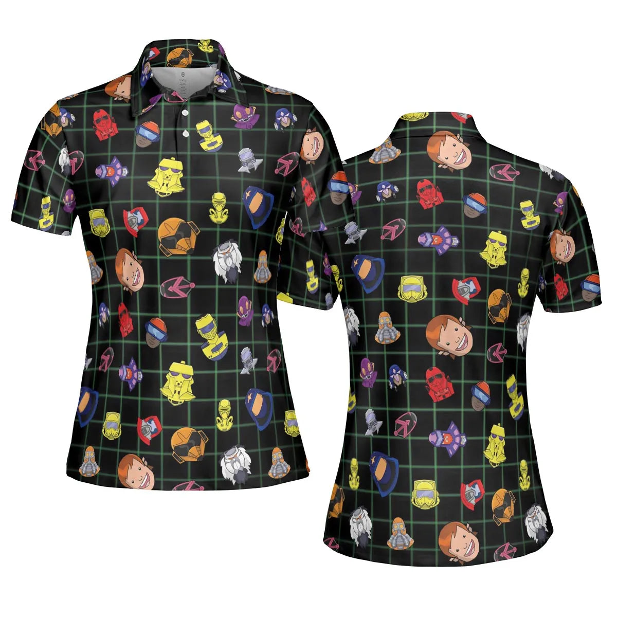 AOP Men/Women Polo Shirt - EQLBB3NP