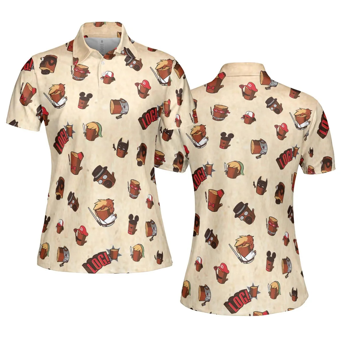 AOP Men/Women Polo Shirt - VA1EX44E