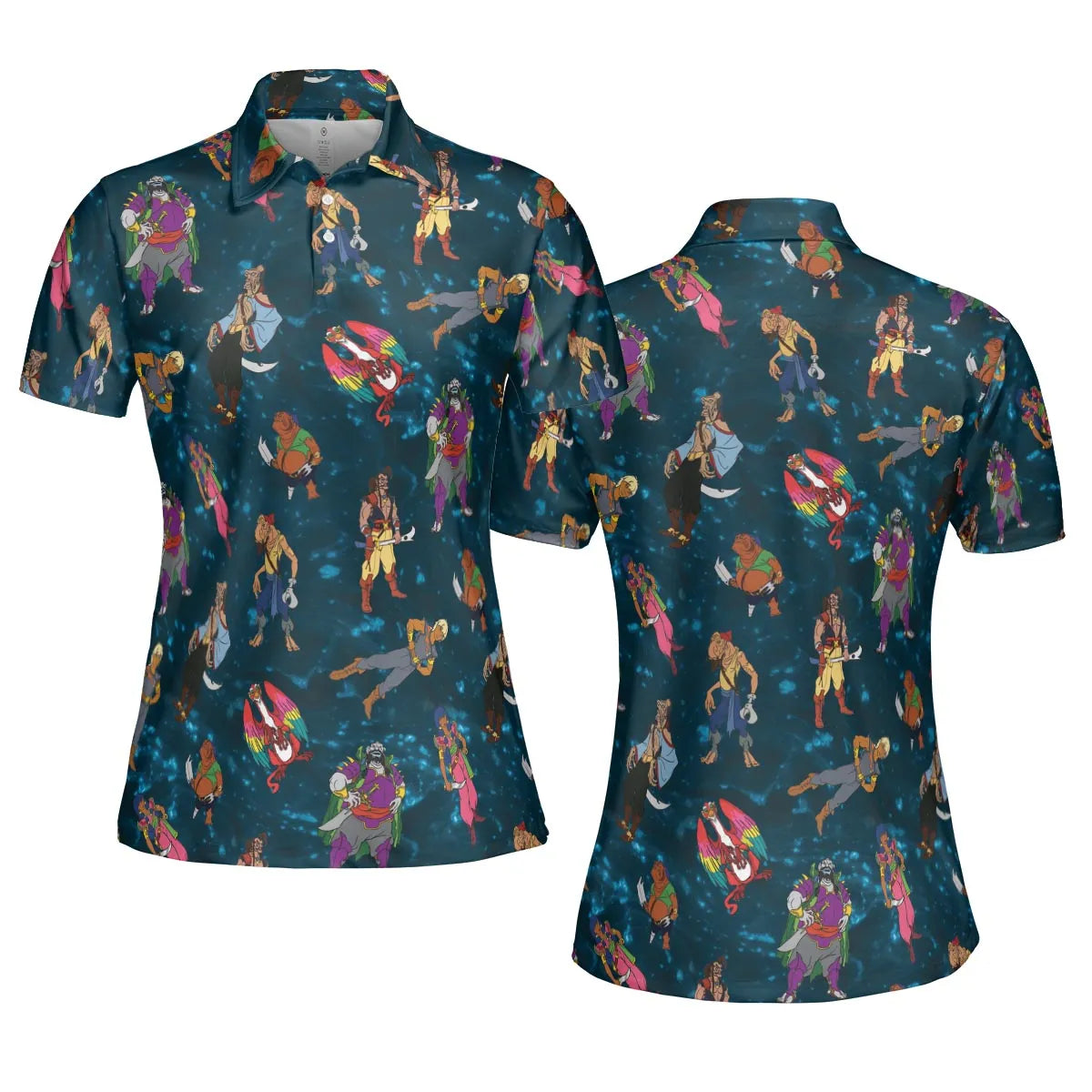 AOP Men/Women Polo Shirt - 2FH8EZLY