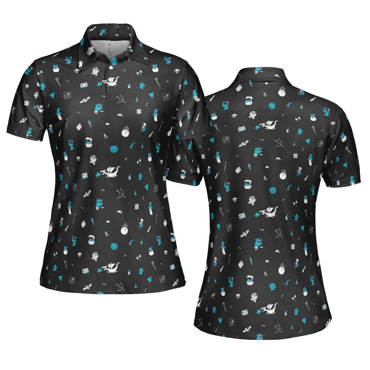 AOP Men/Women Polo Shirt - XLQ1YNRP