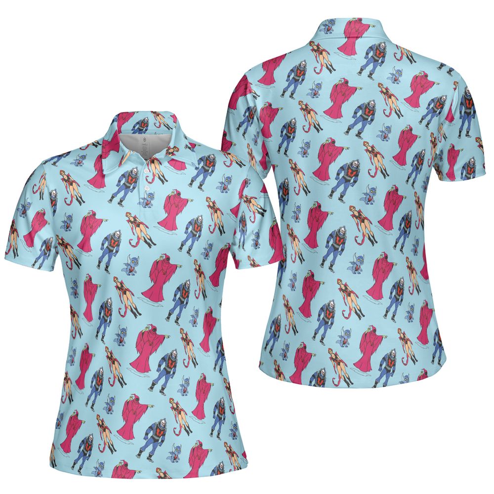 AOP Men/Women Polo Shirt - 2U9T9S3W -  - 5