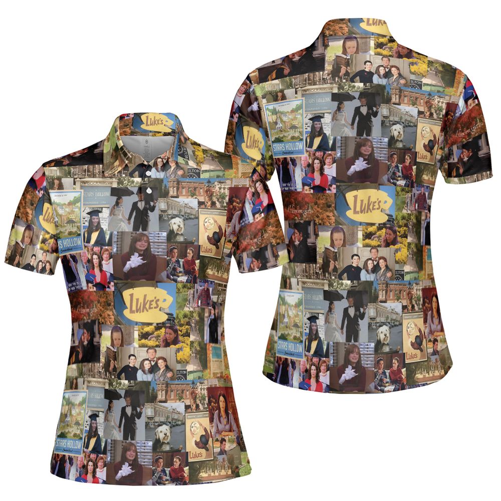AOP Men/Women Polo Shirt - KHM751NJ -  - 5