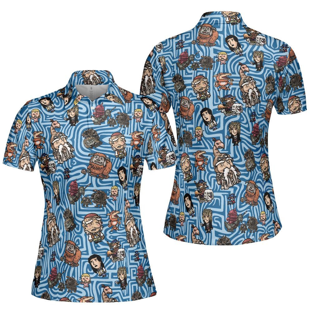 AOP Men/Women Polo Shirt - T24SXFVQ -  - 5