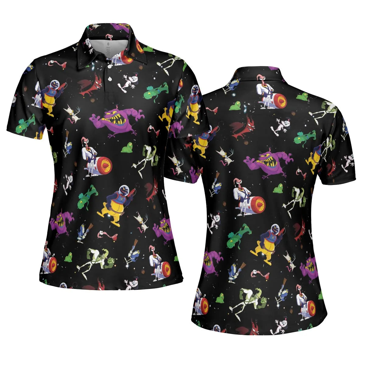AOP Men/Women Polo Shirt - TSU71QL2