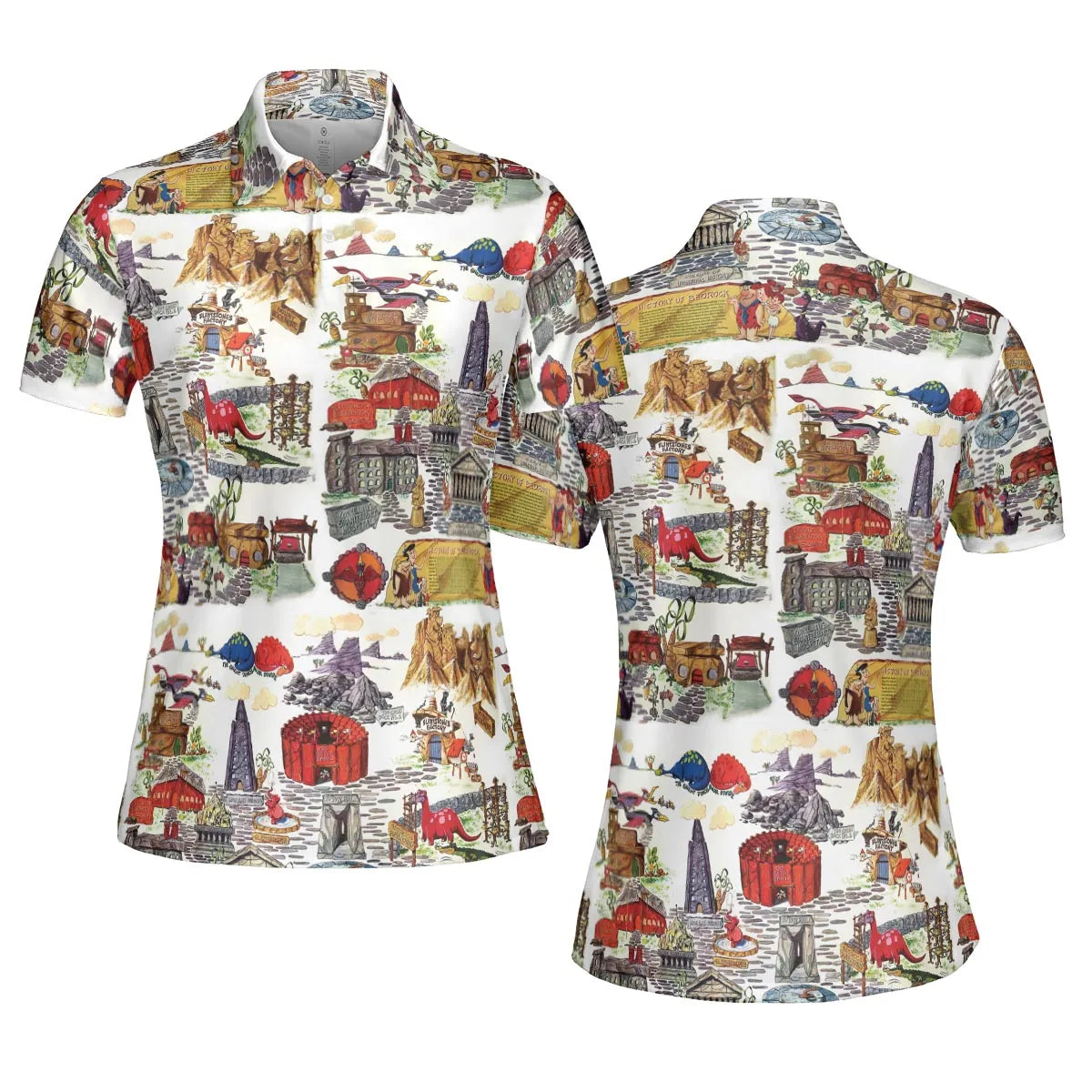 AOP Men/Women Polo Shirt - 6YYXAMQ5