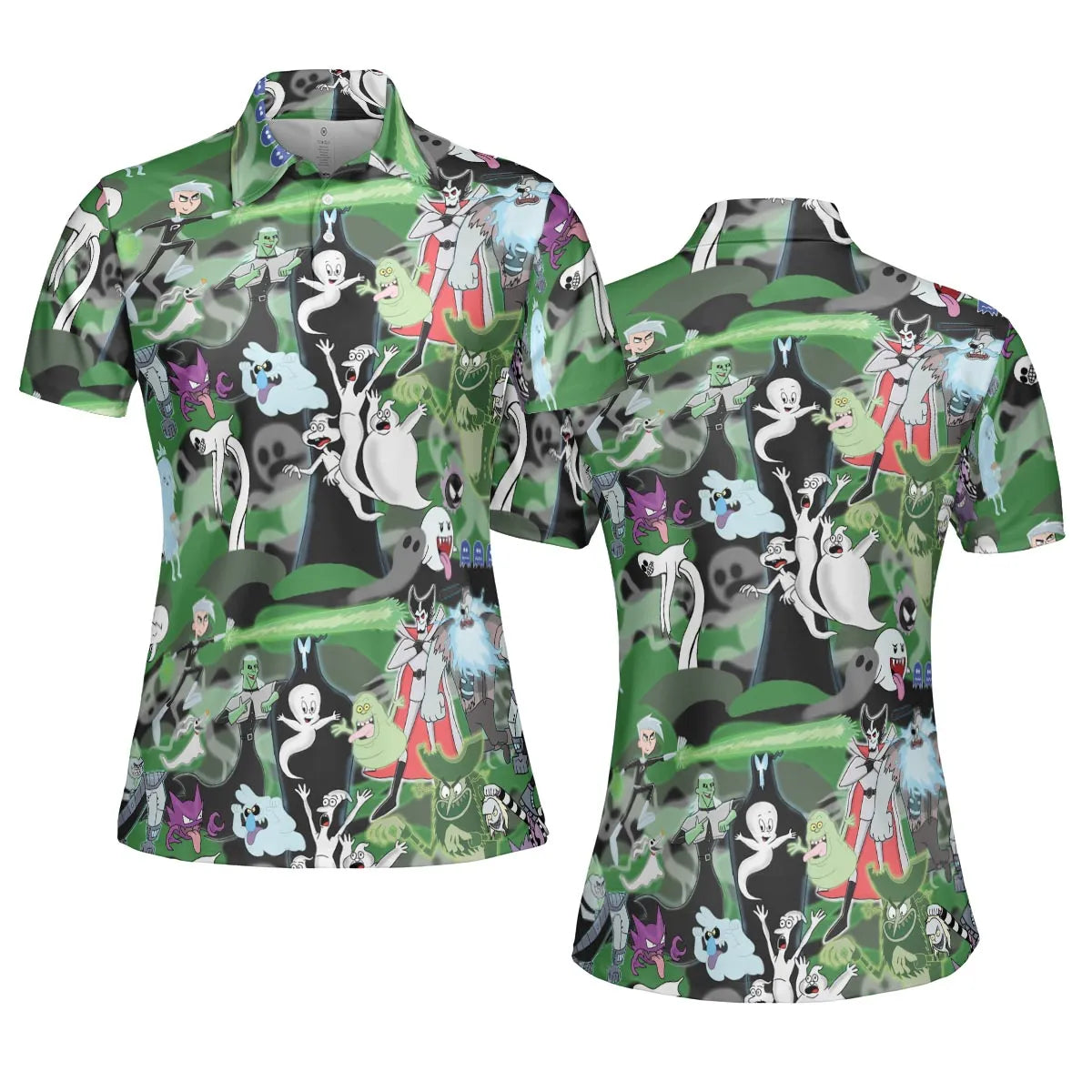 AOP Men/Women Polo Shirt - B5Y4PBDG