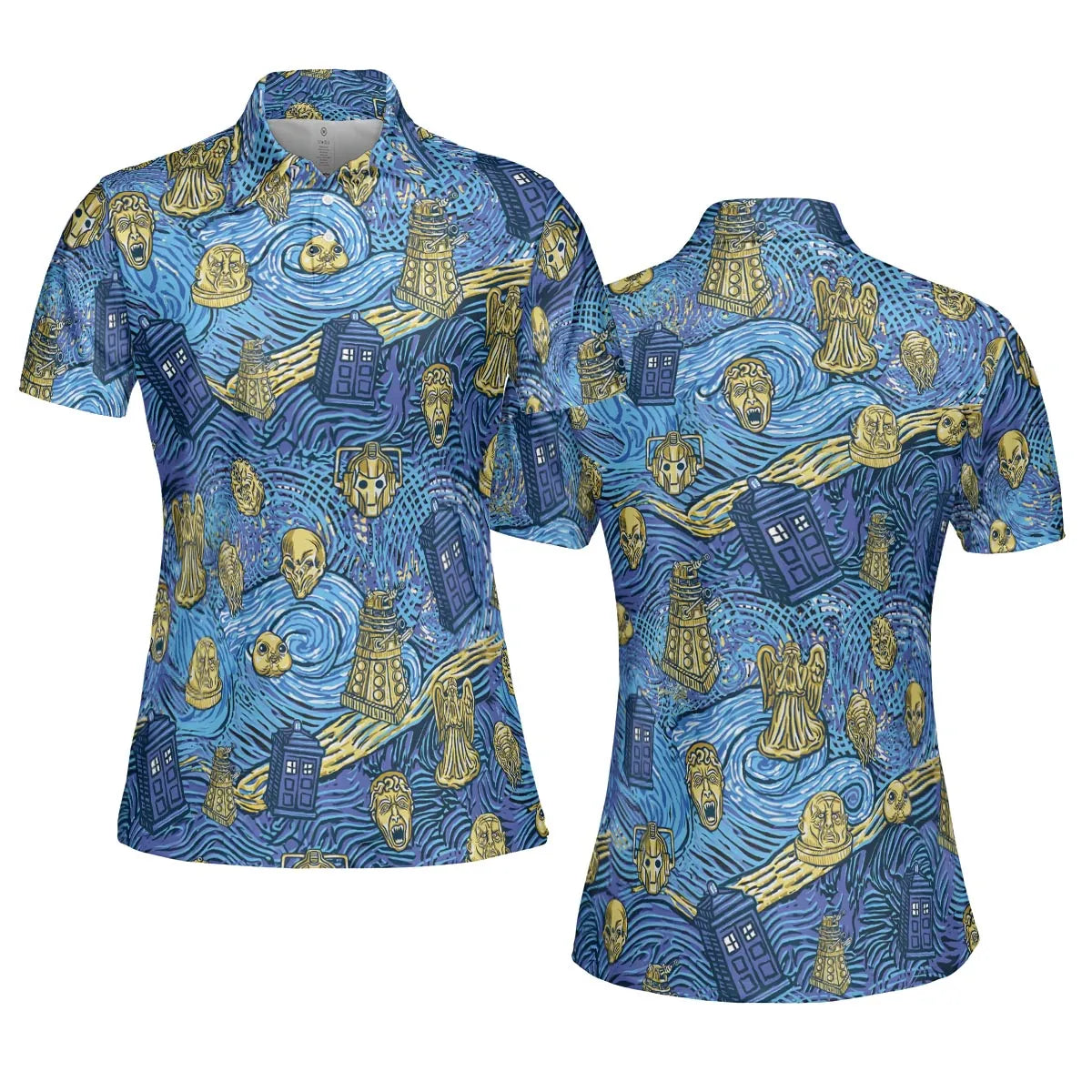 AOP Men/Women Polo Shirt - 5SKZRCRD