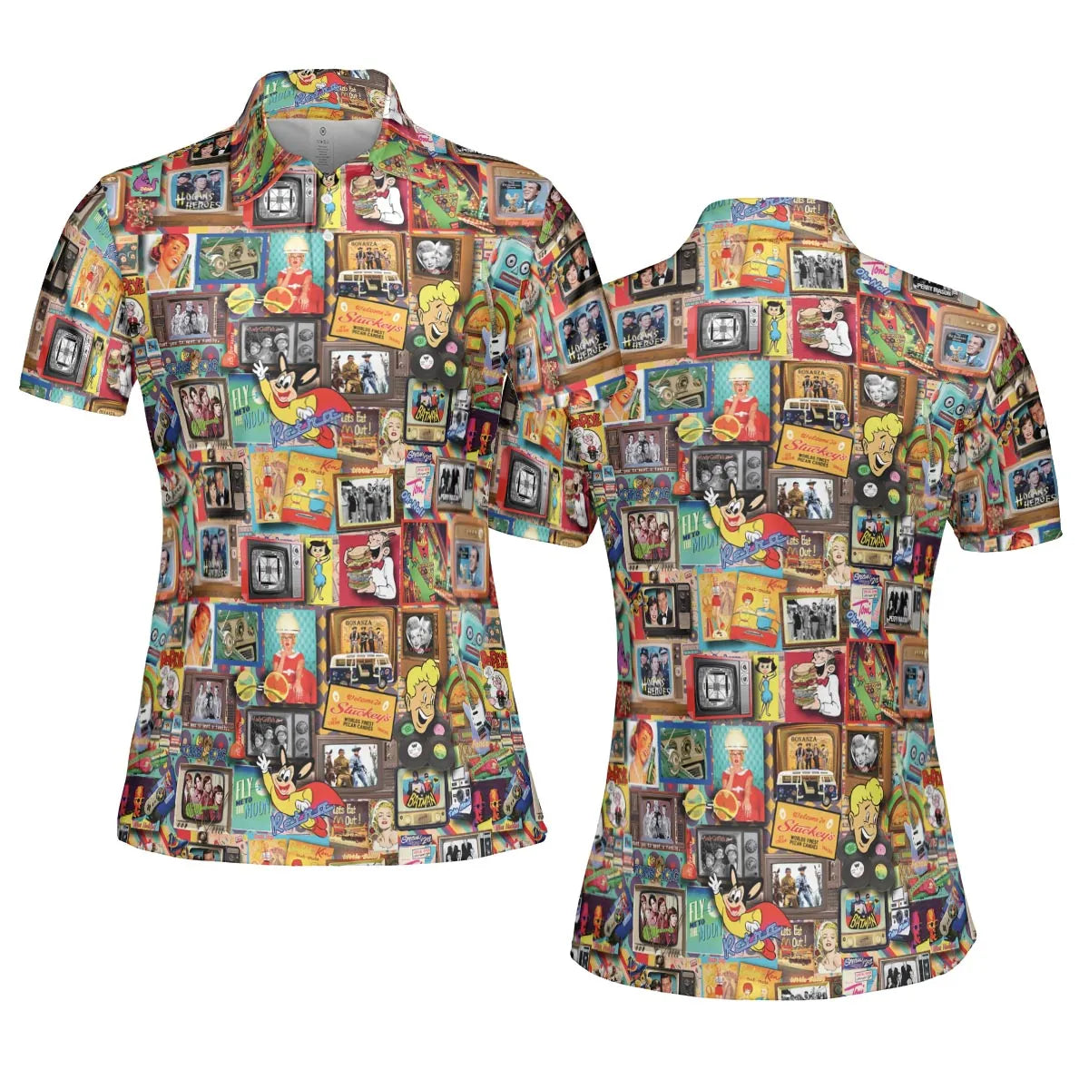 AOP Men/Women Polo Shirt - BWA7A84Y