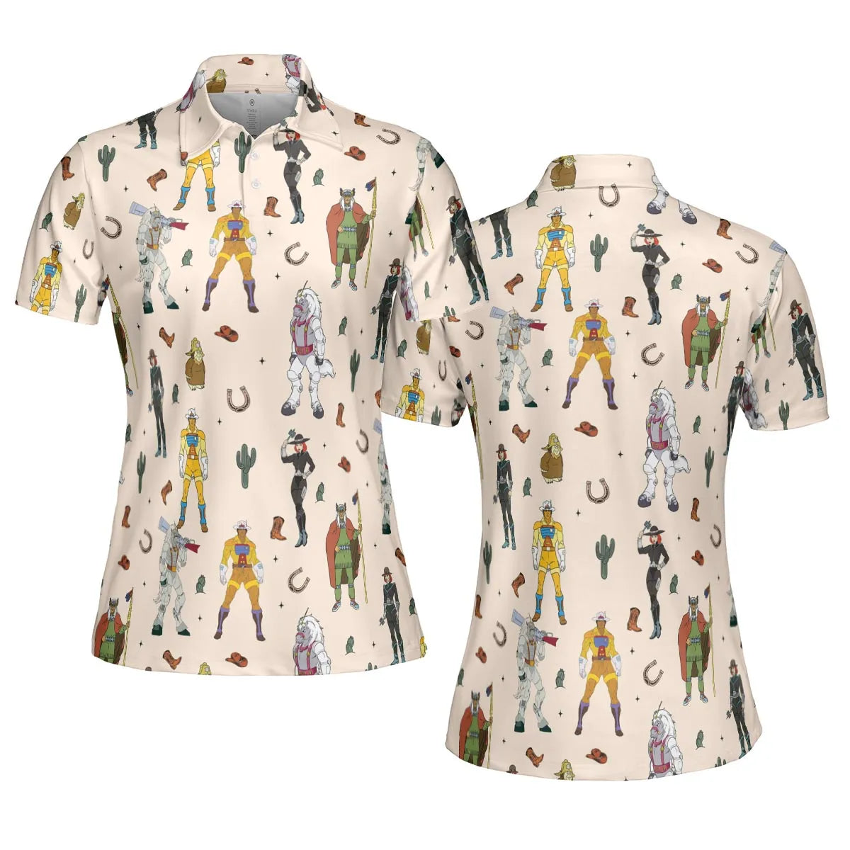 AOP Men/Women Polo Shirt - CH4S3KVQ