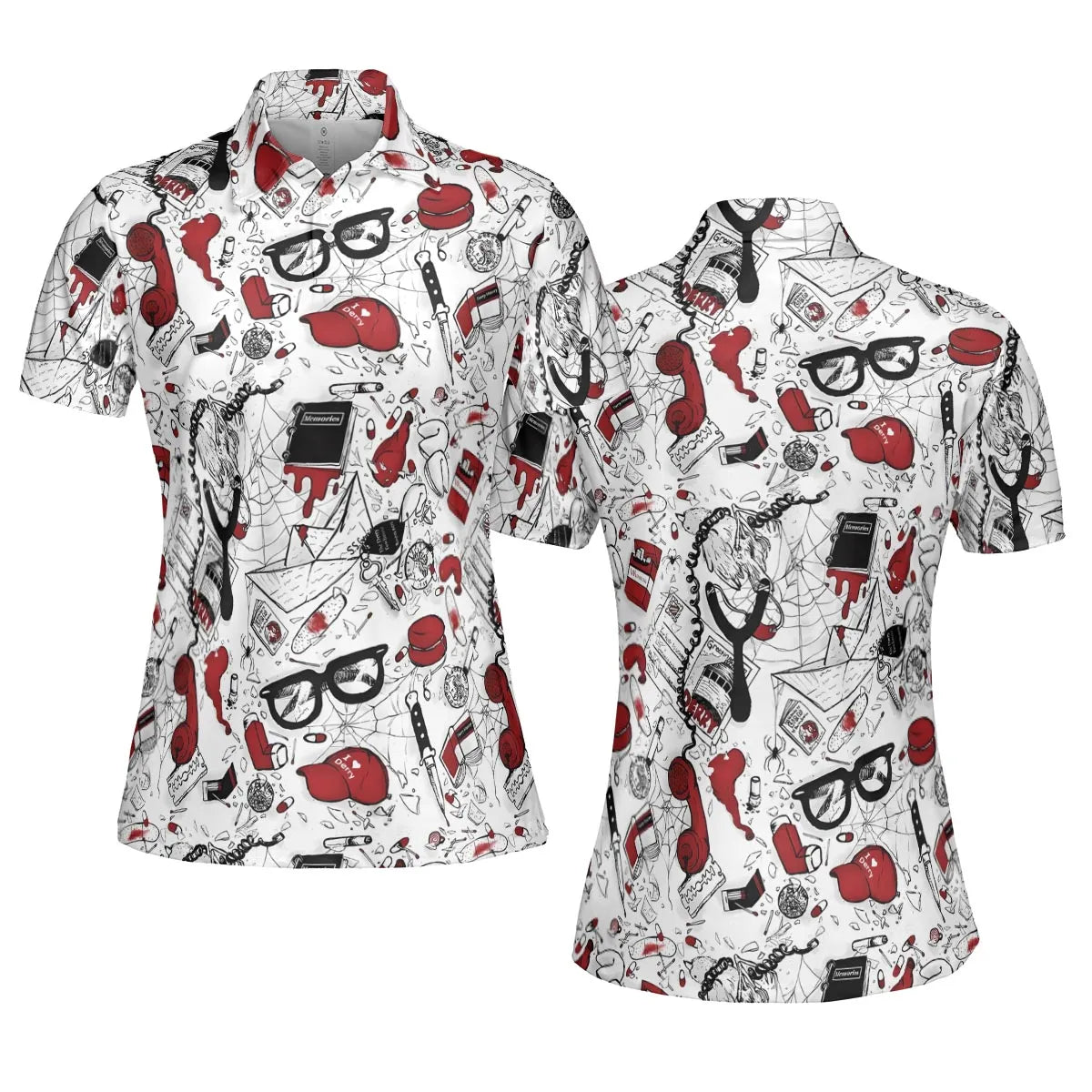 AOP Men/Women Polo Shirt - EFYER9NV