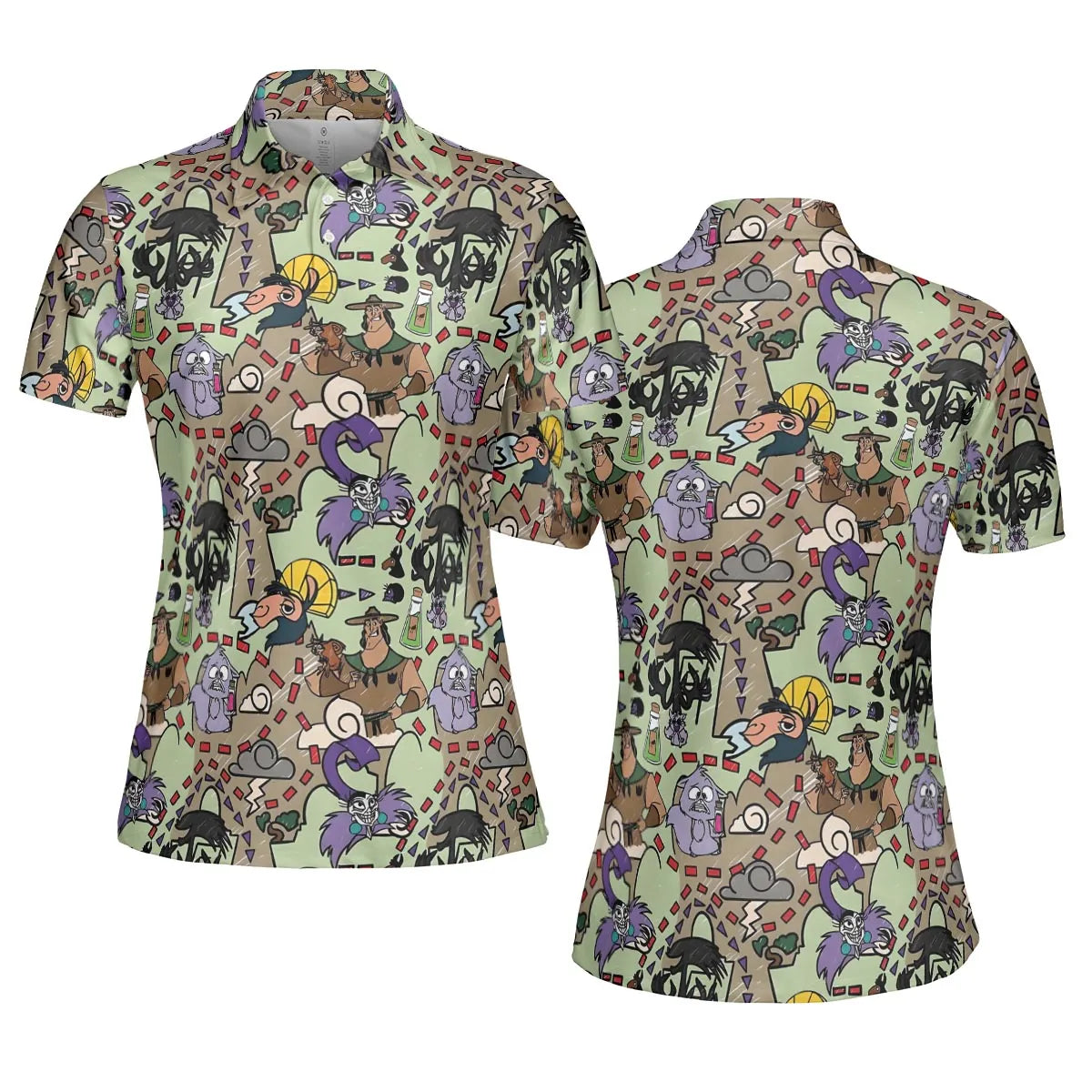 AOP Men/Women Polo Shirt - Y8GDPG32