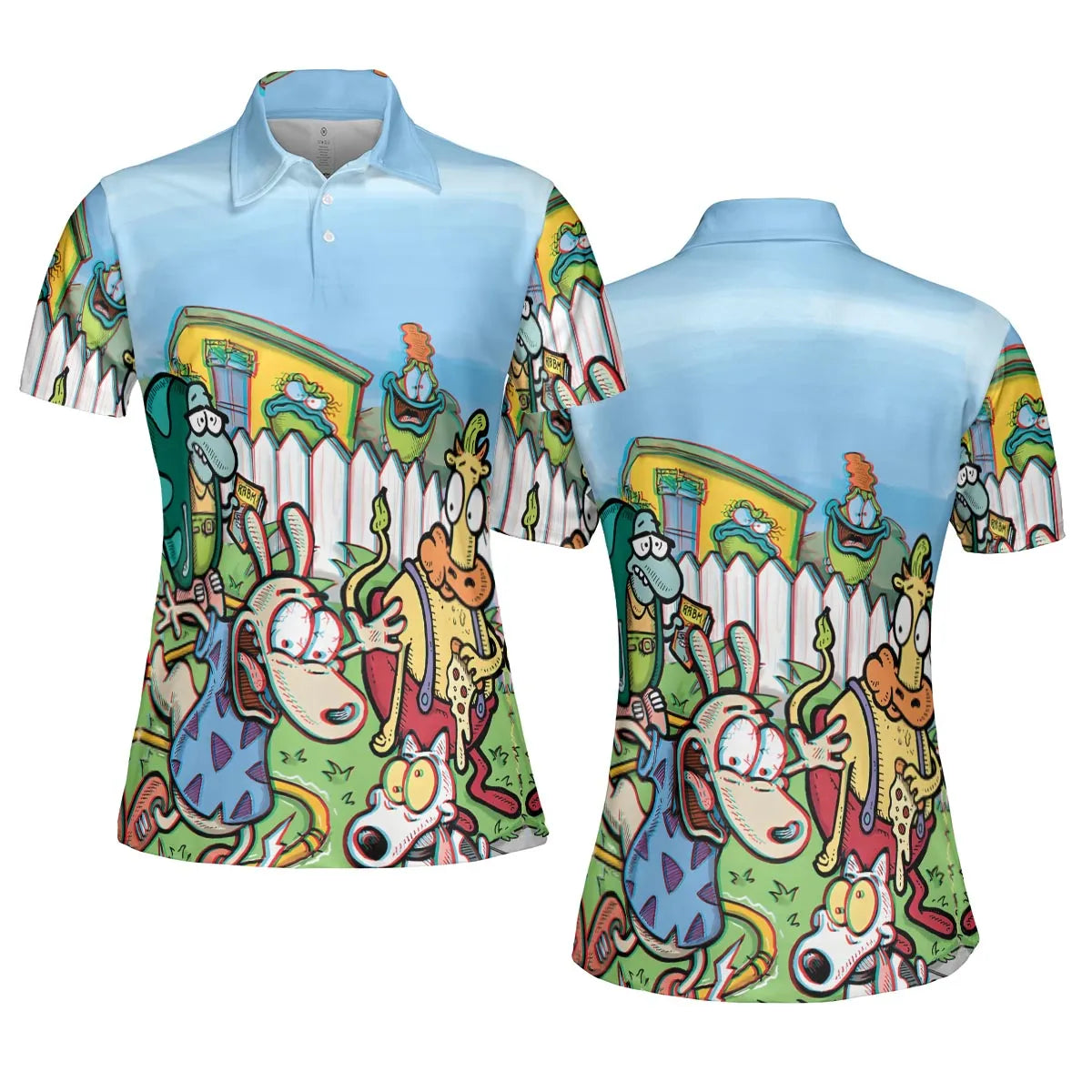 AOP Men/Women Polo Shirt - XYVPGWNT