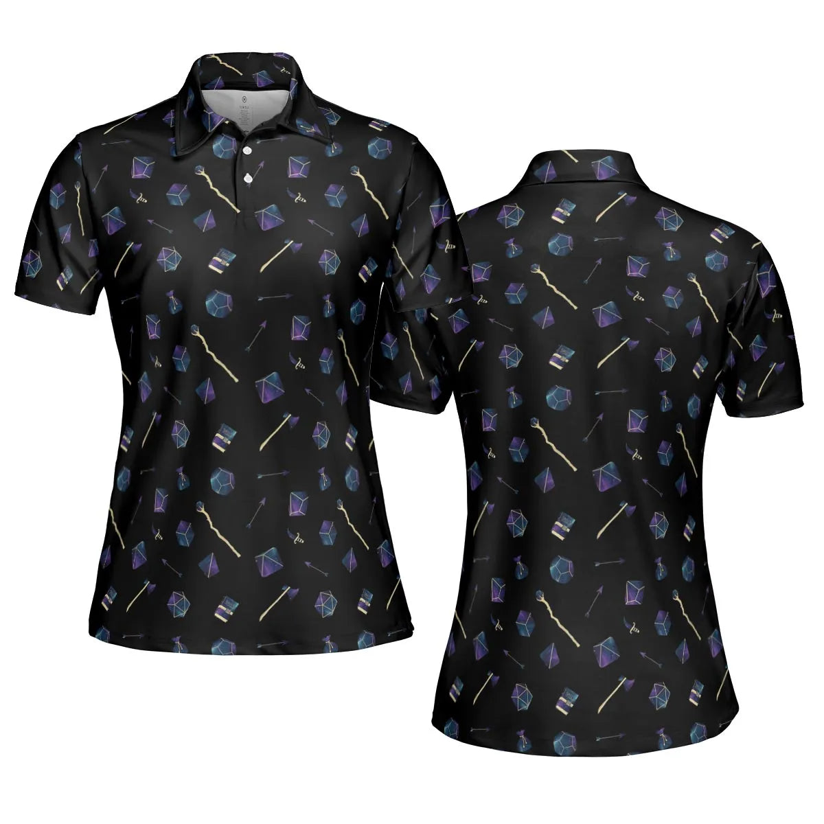 AOP Men/Women Polo Shirt - 79P4TC3R