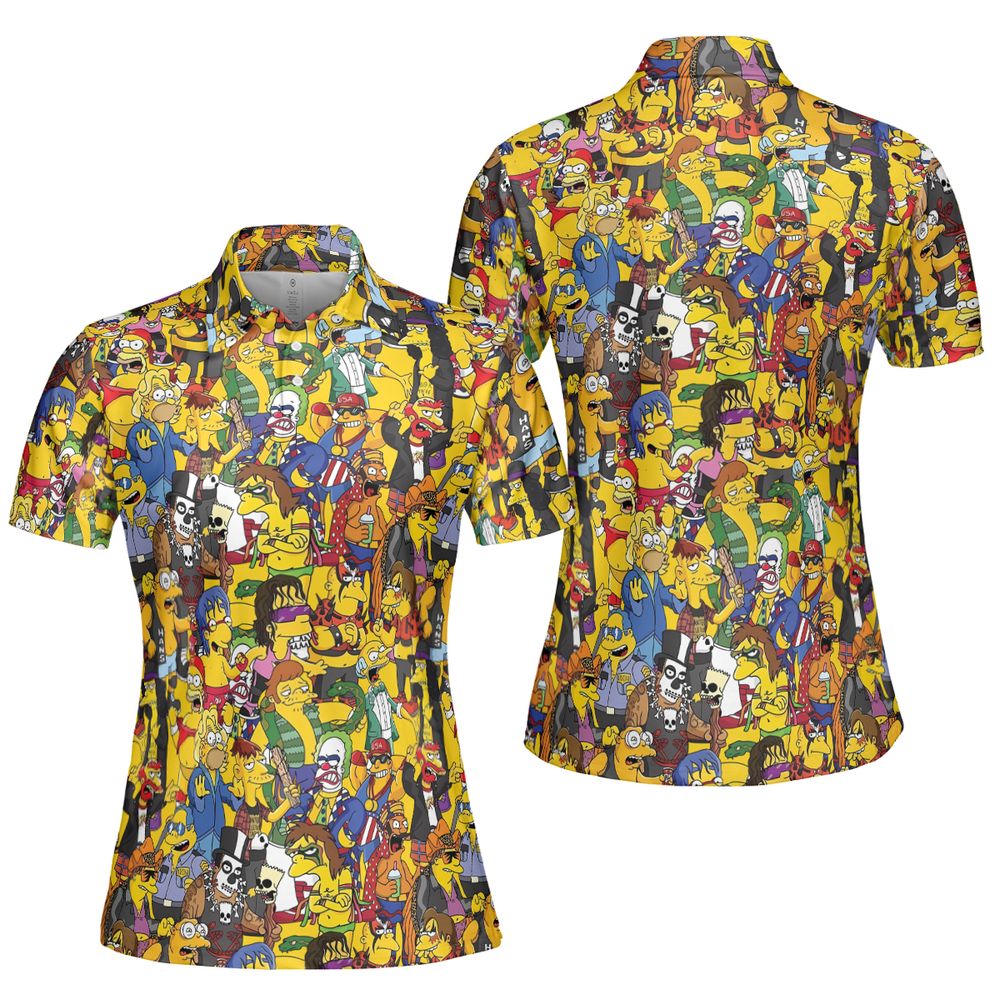 AOP Men/Women Polo Shirt - DV5TKEDU -  - 5