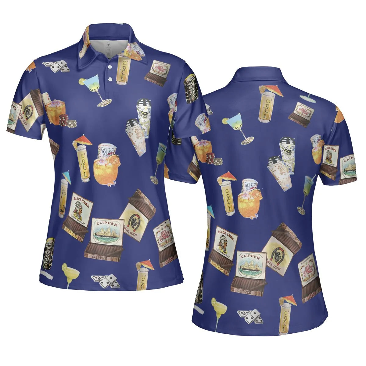 AOP Men/Women Polo Shirt - HAPWMYGT