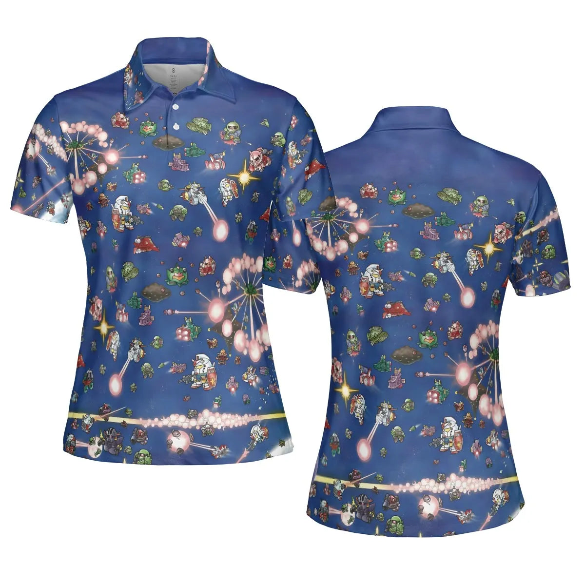 AOP Men/Women Polo Shirt - A4NVGBZU