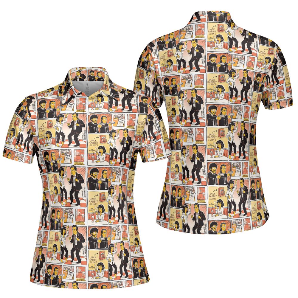 AOP Men/Women Polo Shirt - GHKWWFEE -  - 5