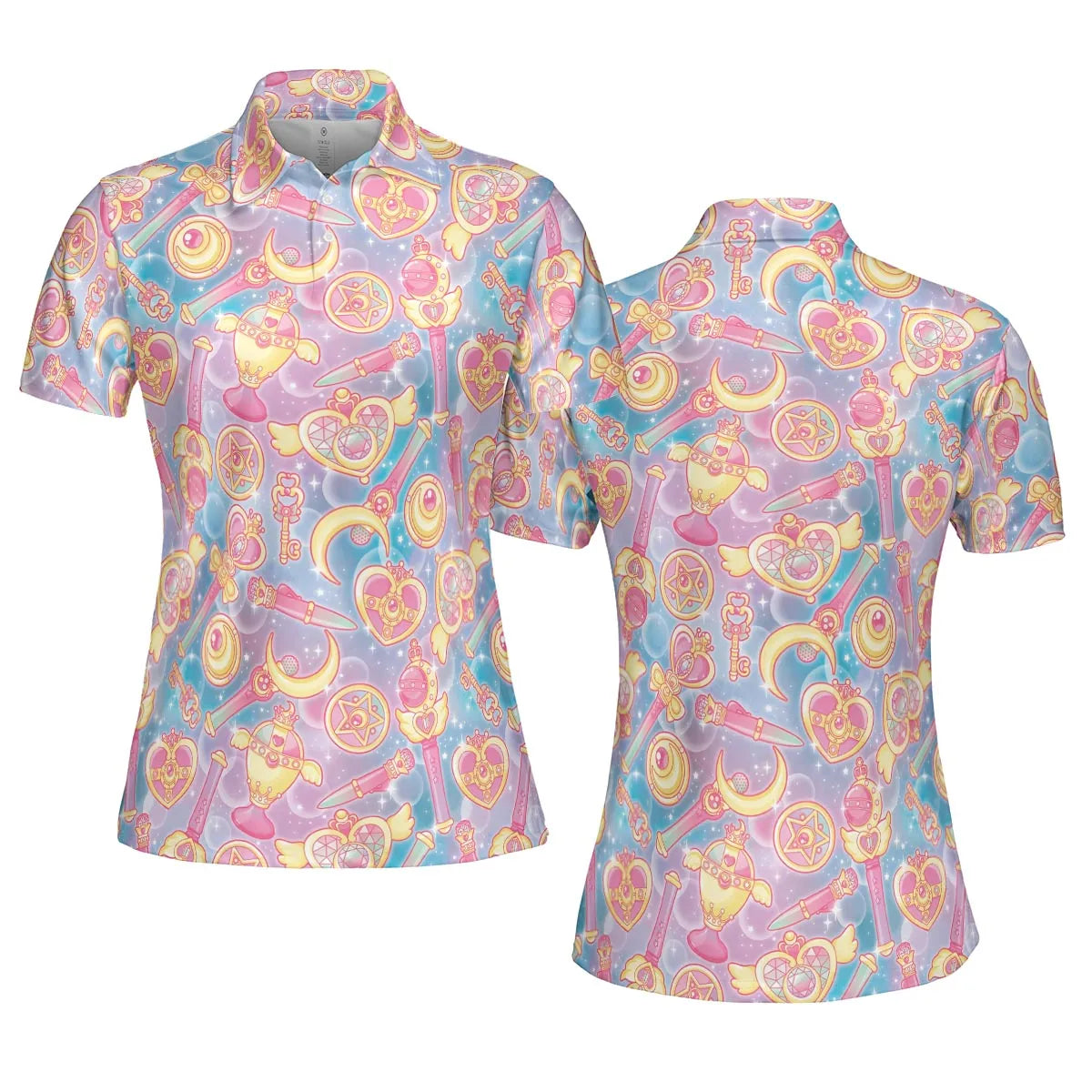 AOP Men/Women Polo Shirt - QTL1ZVTM