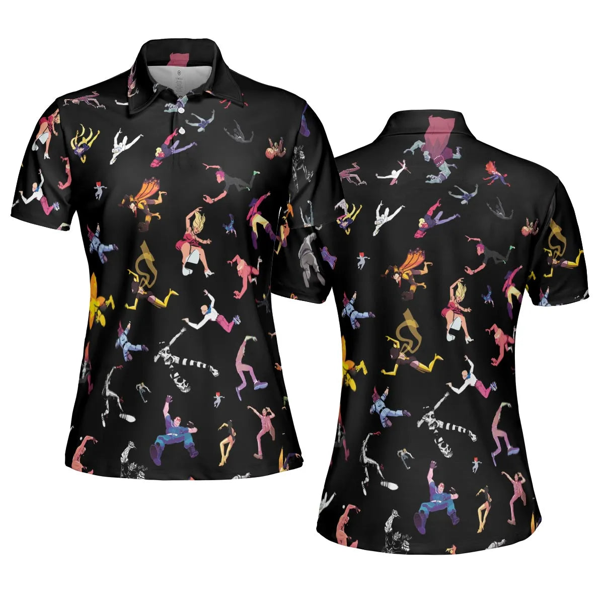 AOP Men/Women Polo Shirt - GB2KBZPL