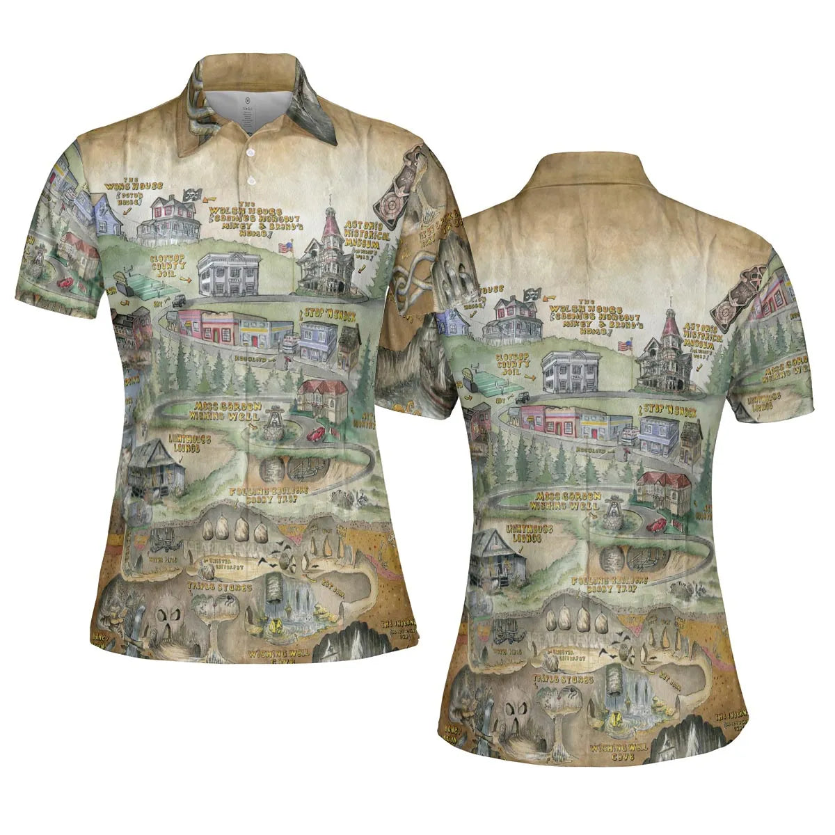 AOP Men/Women Polo Shirt - EFLYYEWY
