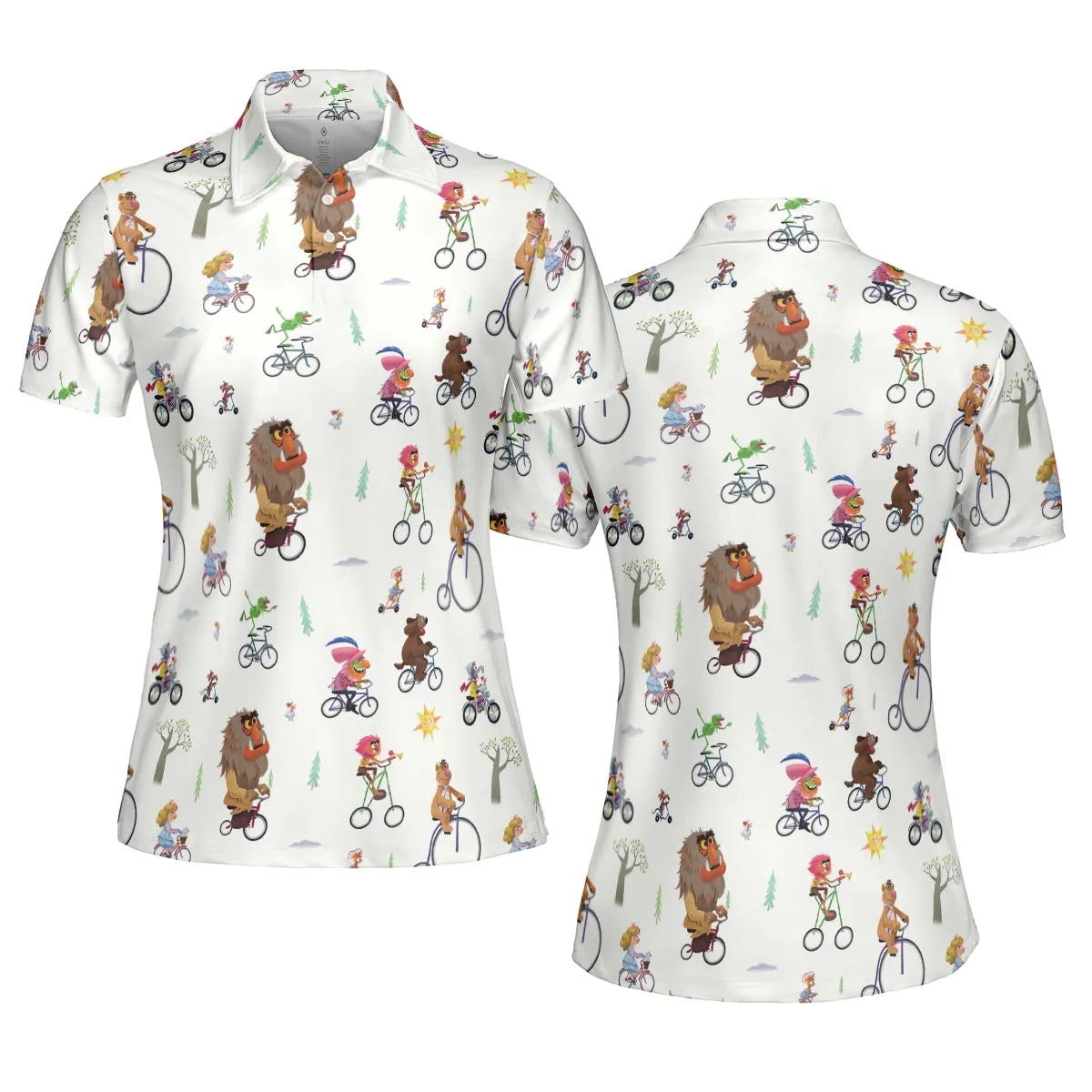 AOP Men/Women Polo Shirt - UD6K5SXF