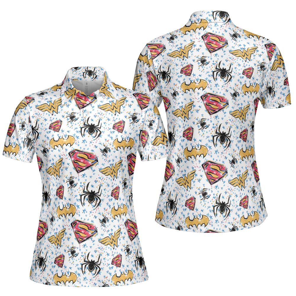AOP Men/Women Polo Shirt - BE3FZNT9 -  - 5