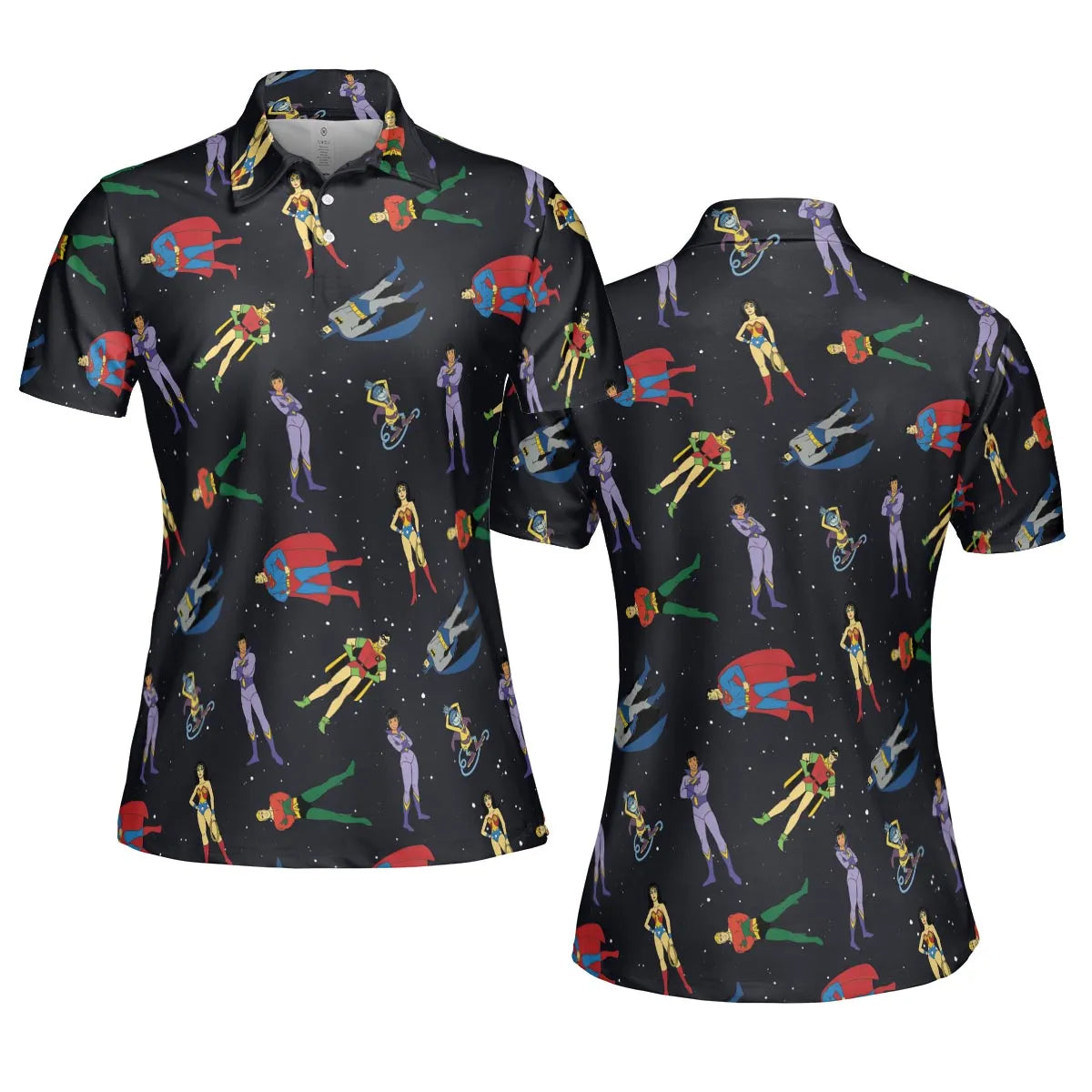 AOP Men/Women Polo Shirt - UXE3D375