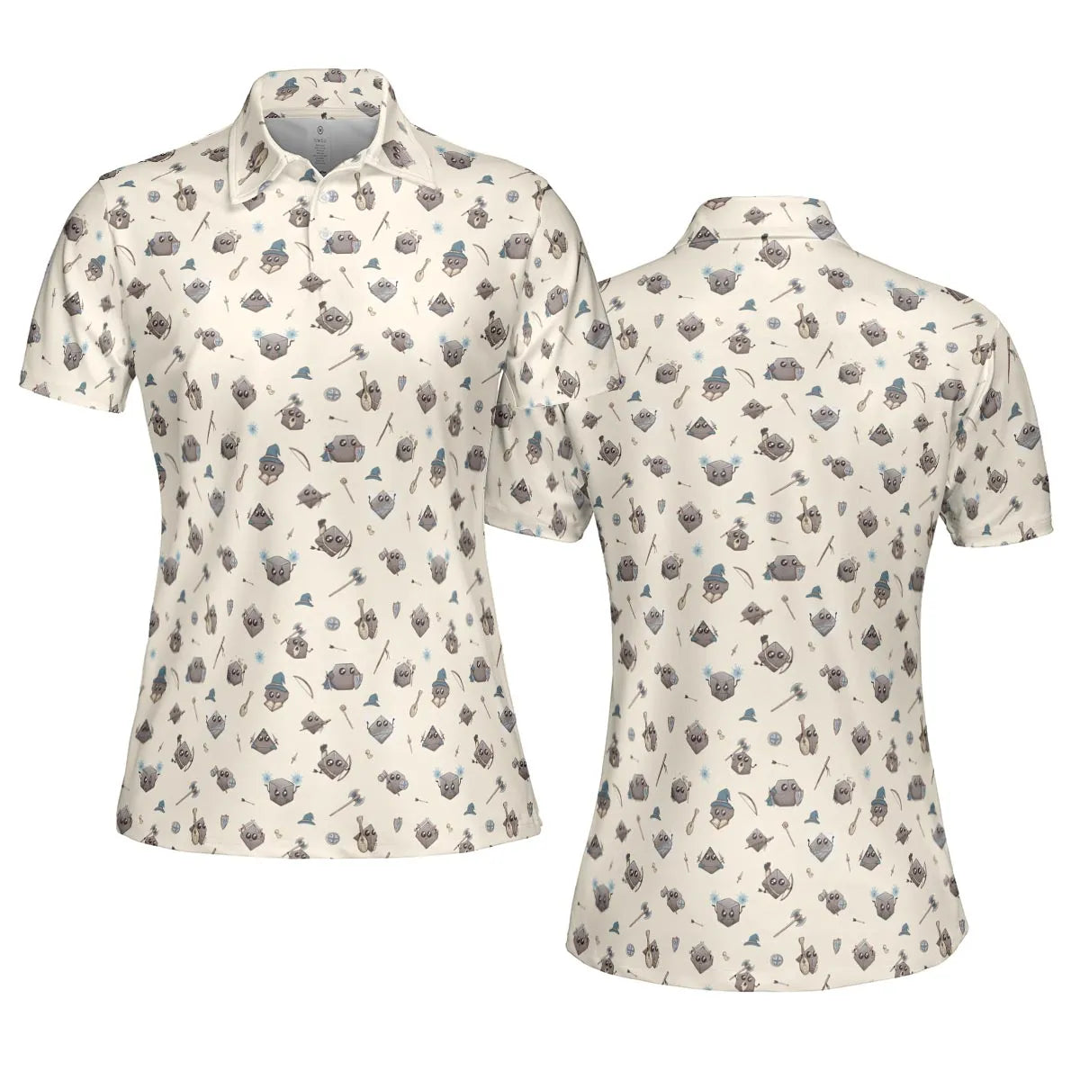 AOP Men/Women Polo Shirt - C3VFCEV3