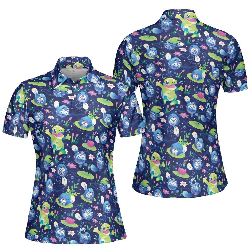AOP Men/Women Polo Shirt - J44LP54D -  - 5