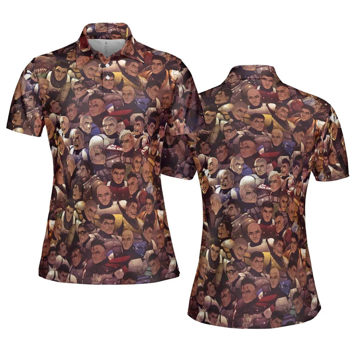 AOP Men/Women Polo Shirt - 5DDYEWPQ