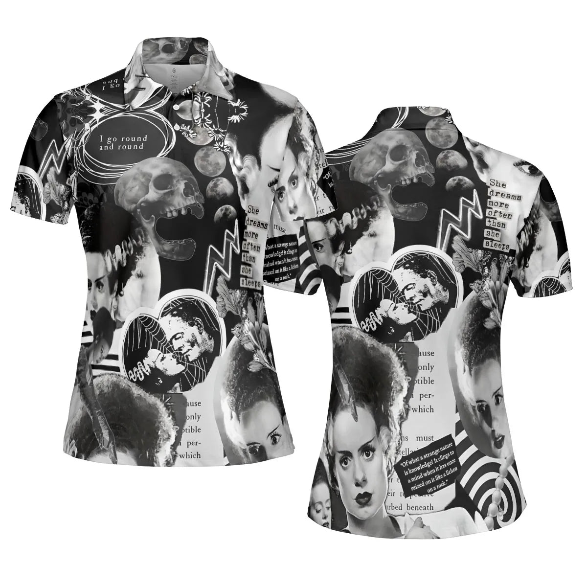 AOP Men/Women Polo Shirt - 278MES9N