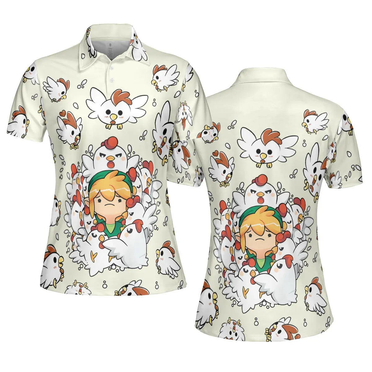 AOP Men/Women Polo Shirt - MPLKLNQM