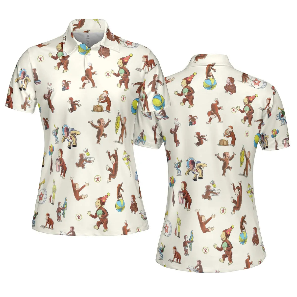 AOP Men/Women Polo Shirt - EZ5SQXKD