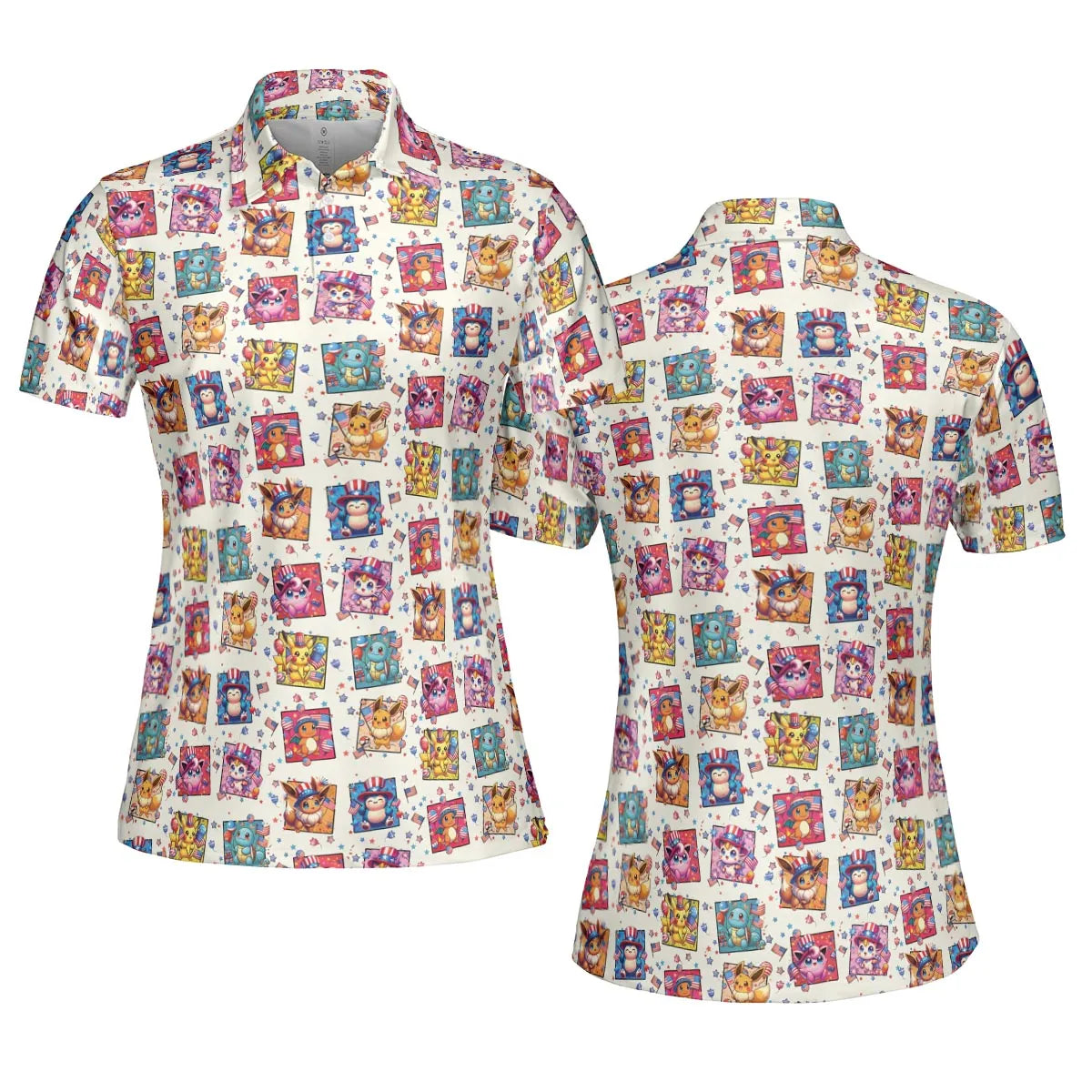 AOP Men/Women Polo Shirt - 44ZQ43RV