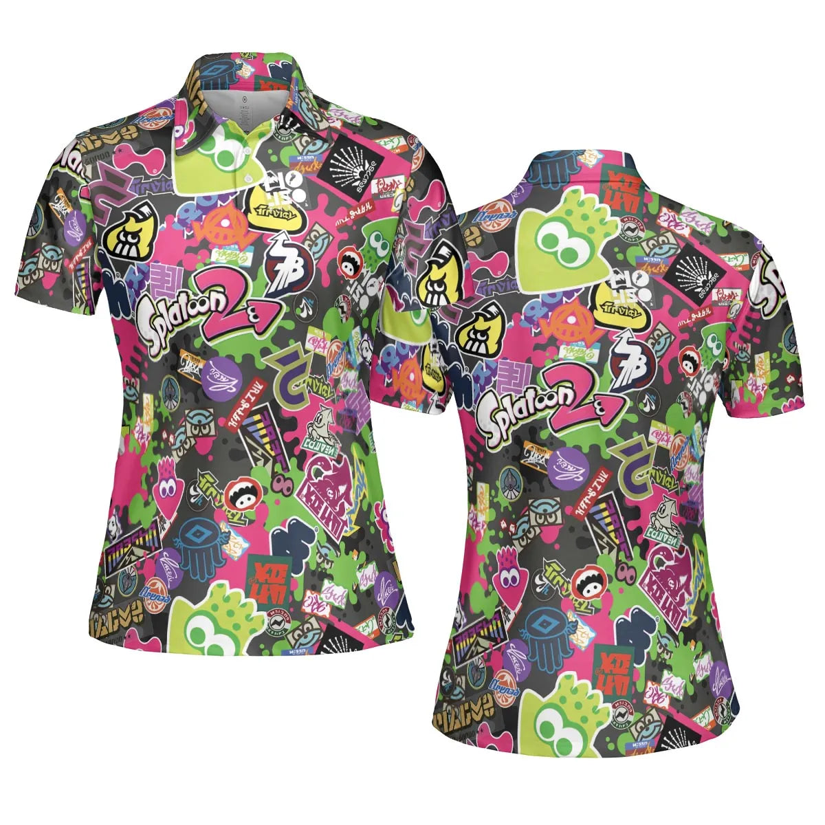 AOP Men/Women Polo Shirt - 7TVHGUDH