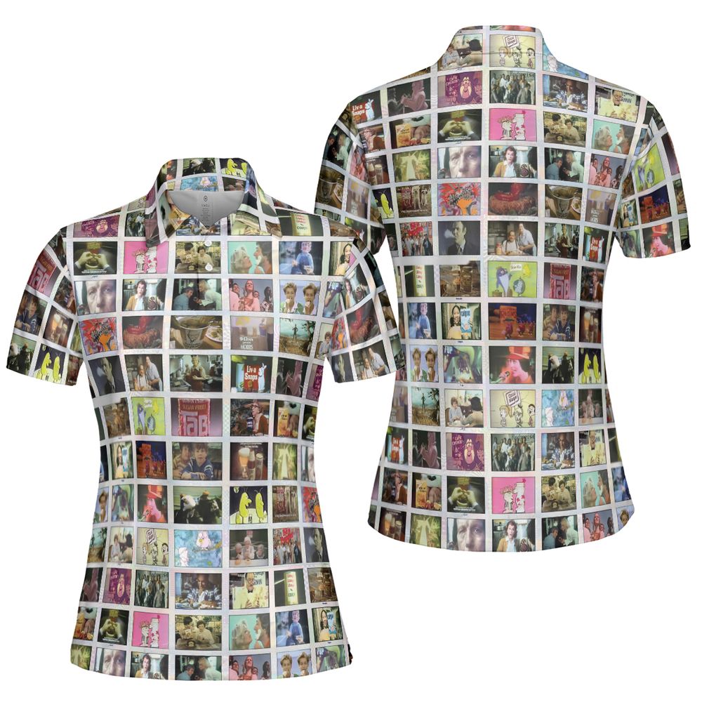 AOP Men/Women Polo Shirt - ZU93PGL3 -  - 5