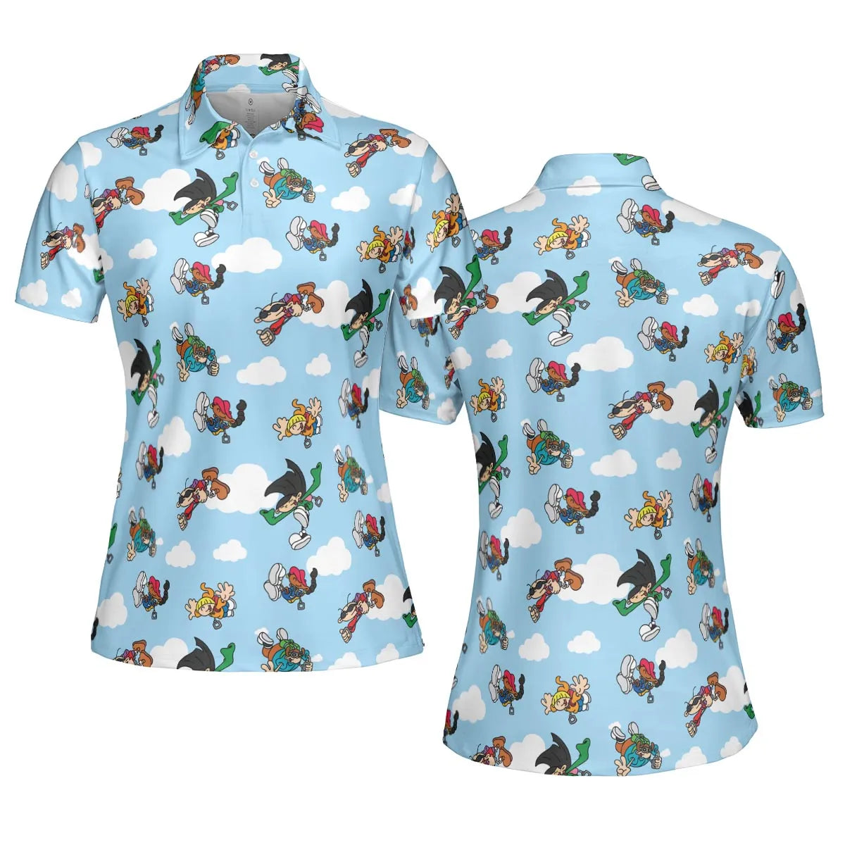 AOP Men/Women Polo Shirt - KVFVZWZ8