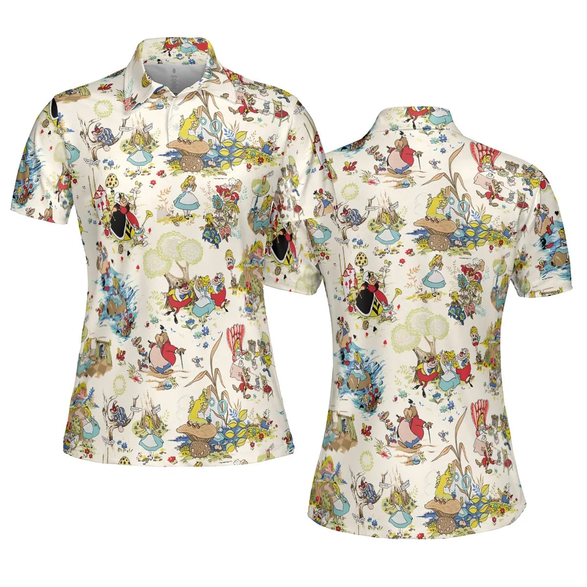 AOP Men/Women Polo Shirt - WDUFLN94