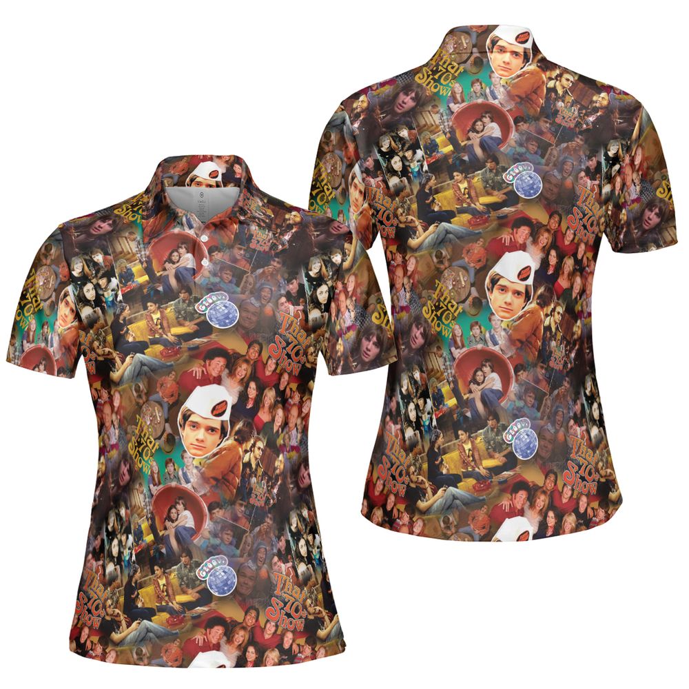 AOP Men/Women Polo Shirt - YZVHBGWM -  - 5