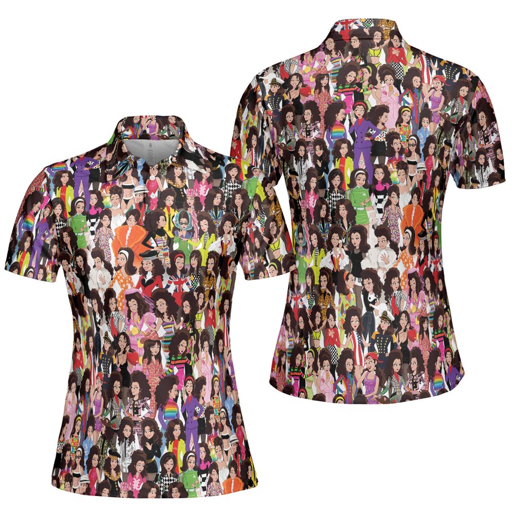 AOP Men/Women Polo Shirt - AB9BFEKV -  - 5