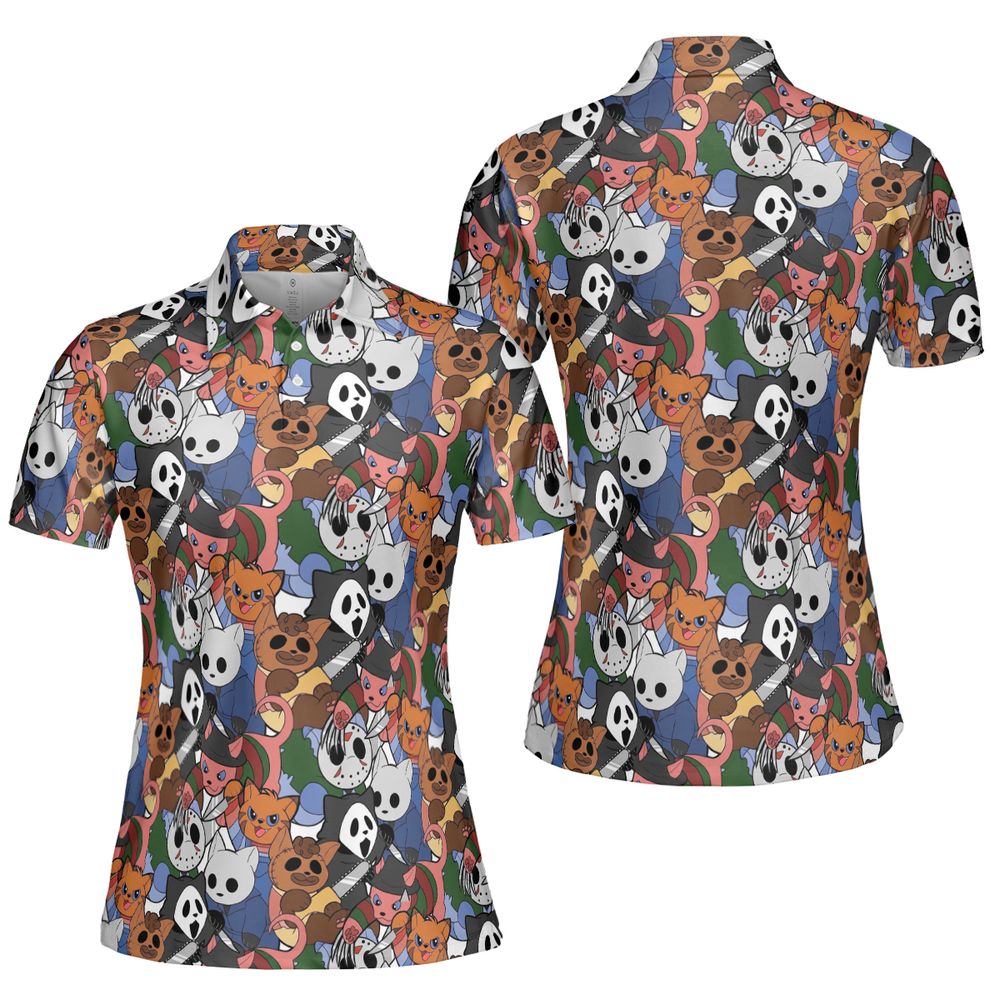 AOP Men/Women Polo Shirt - 9MDUS239 -  - 5