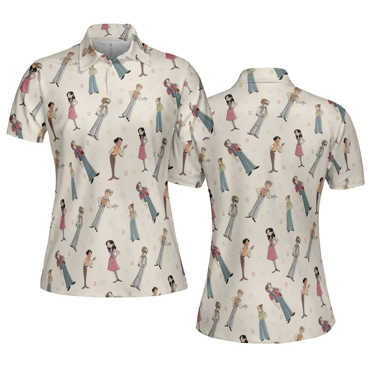 AOP Men/Women Polo Shirt - 5H6L3N23