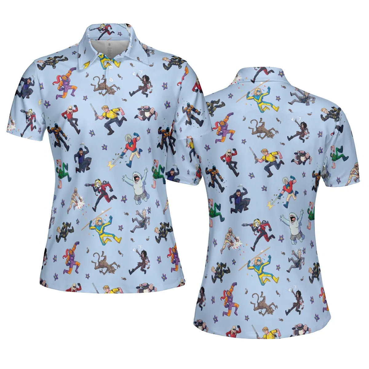 AOP Men/Women Polo Shirt - 3KGKN6GX
