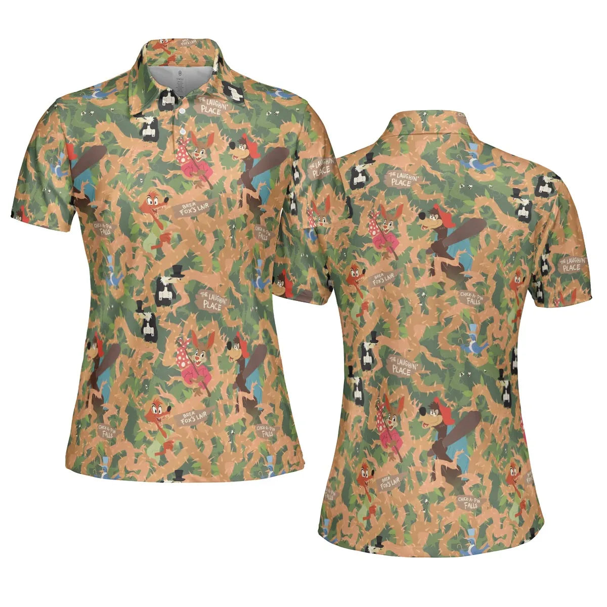 AOP Men/Women Polo Shirt - NVXPJ29H
