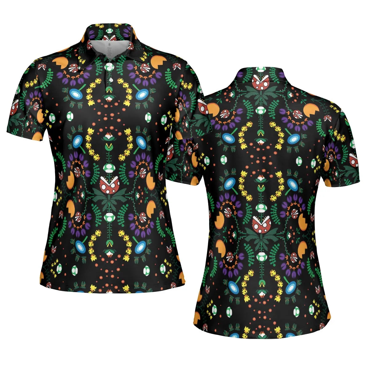 AOP Men/Women Polo Shirt - YKC38FMN